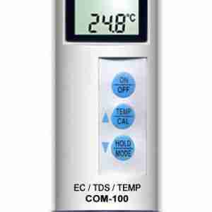 COM100 CONDUTTIVIMETRO IMPERMEABILE PROFESSIONALE US/TDS/TEMP